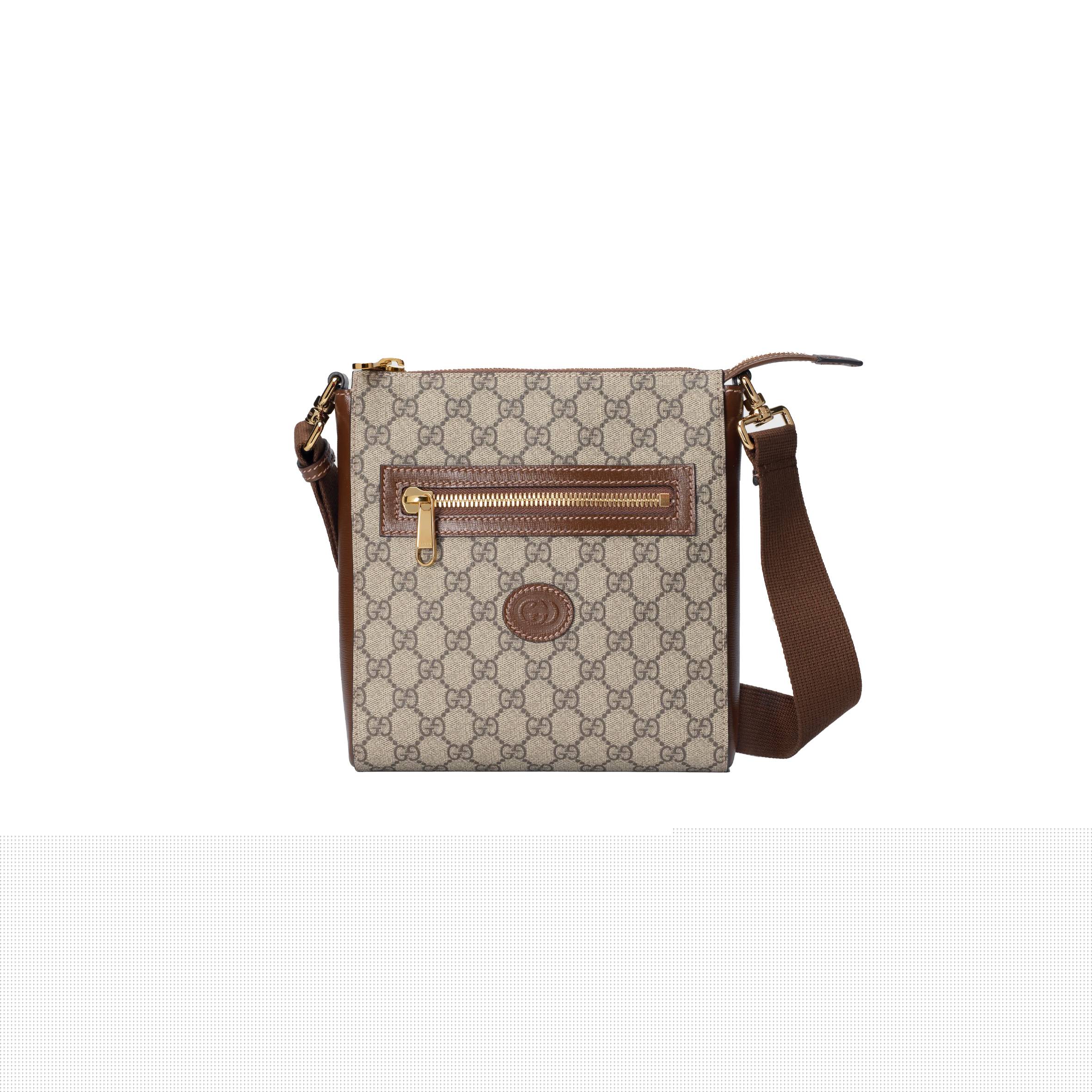 g*u*i gg S*p*e messenger bag 681021 (23.5*21*4.5cm)